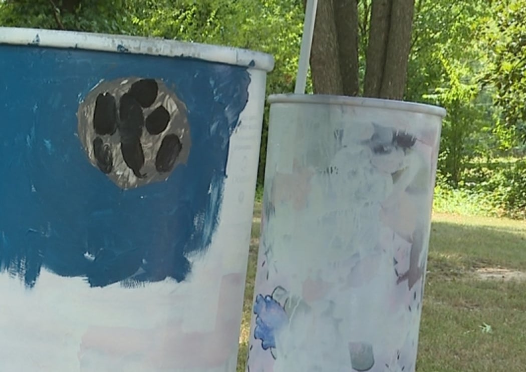 Trash Barrel Paint-In 2